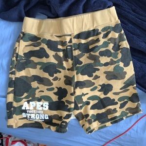 Bape Camo Shorts
